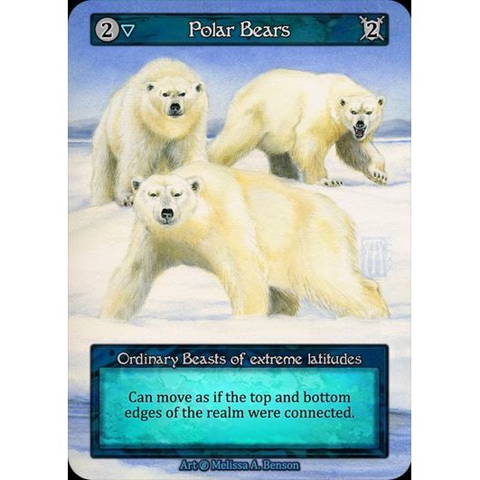 [Water] Polar Bears [beta-Ordinary]

[Sorcery]