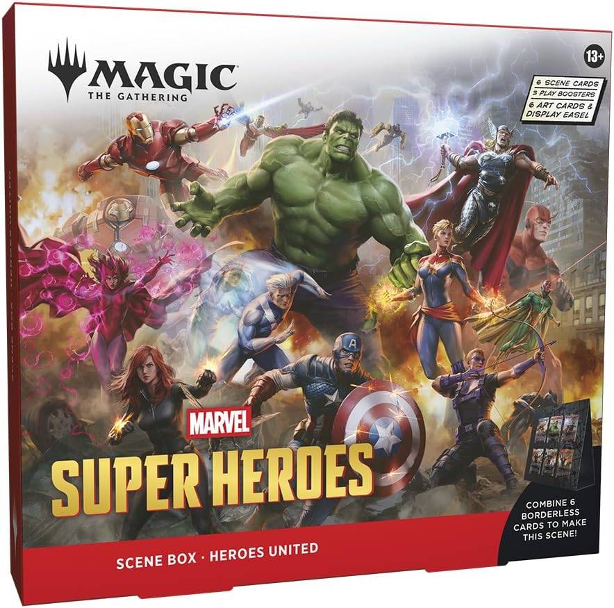 【MTG】 マーベル スーパー・ヒーローズ Scene Box （2種セット）英語版  - Magic: the Gathering
