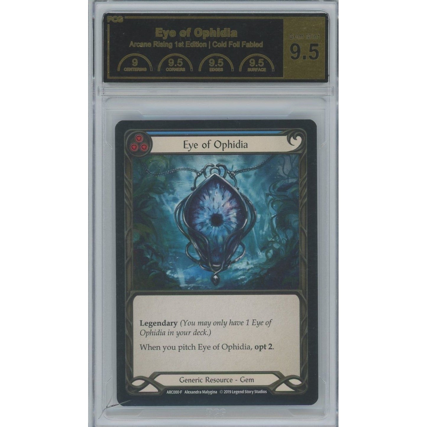 【管理1829】 Eye of Ophidia (Cold foil) ARC000-F

[Flesh and Blood]