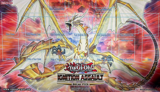 【遊戯王】 プレイマット ライトドラゴン＠イグニスター (SNEAK PEEK) (袋なし)
