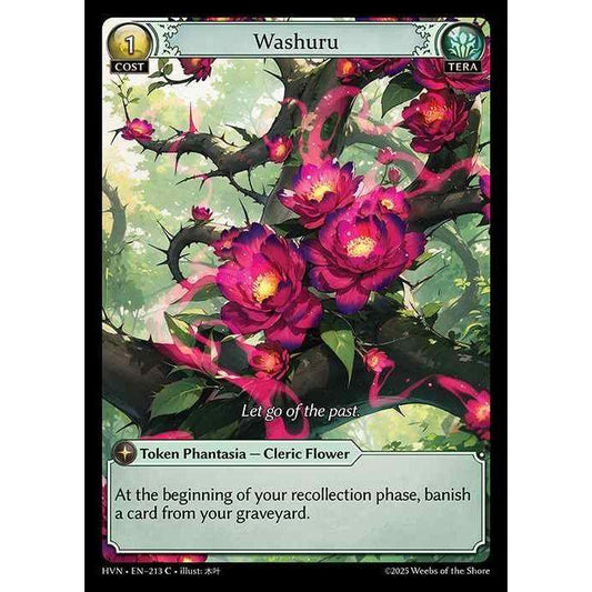 【FOIL】[Tera] Washuru [HVN-213-C][Grand Archive TCG]