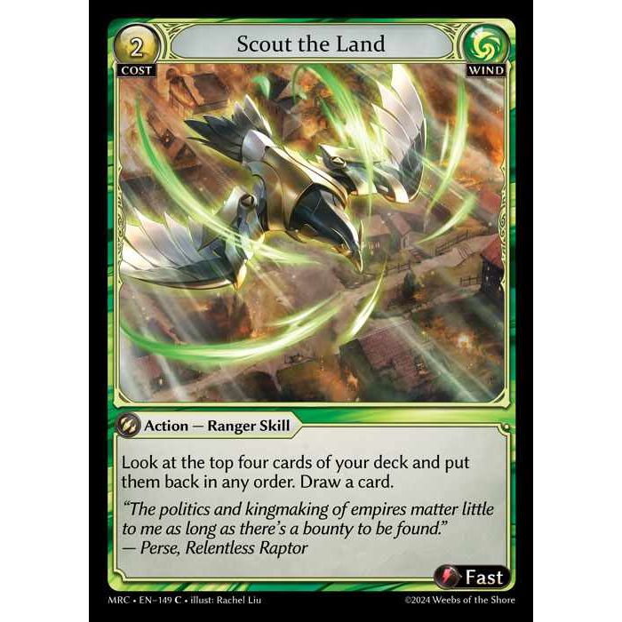 [Alter] [Wind] Scout the Land [MRC149-C]  Mercurial Heart Alter Edition - Grand Archive TCG