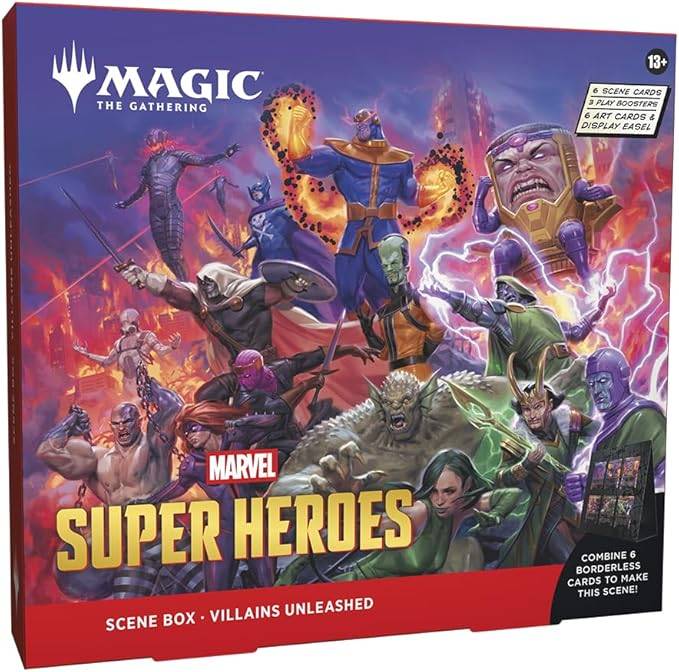 【MTG】 マーベル スーパー・ヒーローズ Scene Box （2種セット）英語版  - Magic: the Gathering