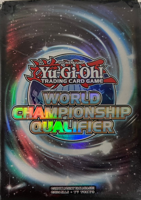 【遊戯王】 スリーブ WCQ 黒青 80枚 《未開封》 [遊戯王]
