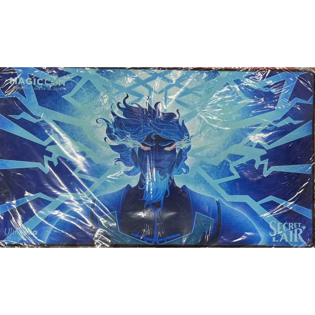 【MTG】　プレイマット 「渦まく知識/Brainstorm」 MagicCon: Minneapolis[サプライ]