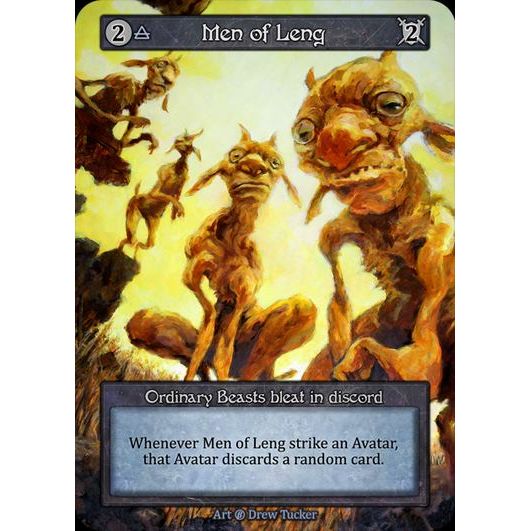 [Air] Men of Leng [beta-Ordinary]

[Sorcery]