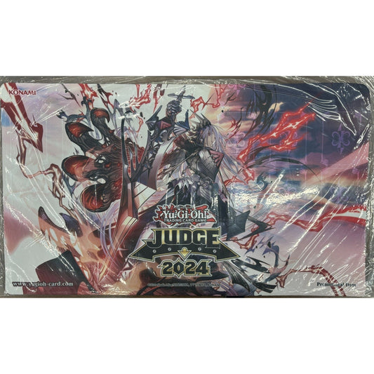 【遊戯王】プレイマット 赫聖の妖騎士 (JUDGE2024)(袋あり)