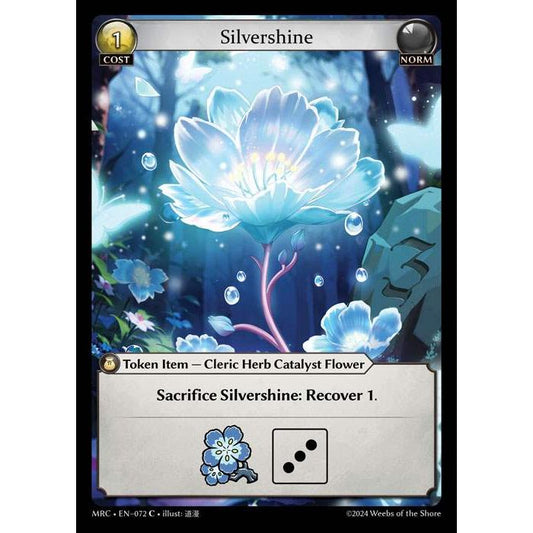 [Alter] [Norm] Silvershine [MRC072-C]  Mercurial Heart Alter Edition - Grand Archive TCG