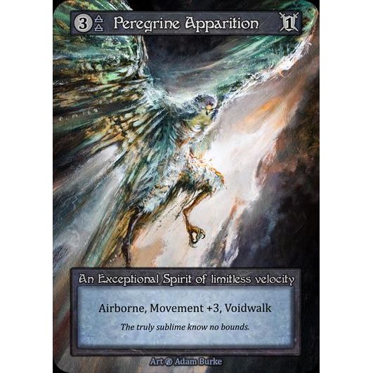 [Air] Peregrine Apparition [beta-Exceptional]

[Sorcery]