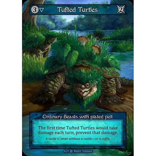 [Water] Tufted Turtles [beta-Ordinary]

[Sorcery]