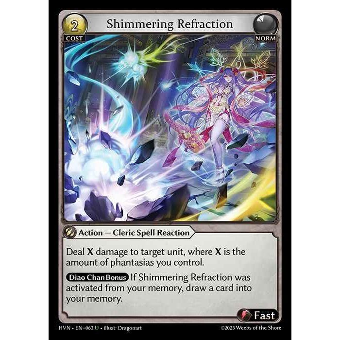 [Norm] Shimmering Refraction [HVN-063-U][Grand Archive TCG]
