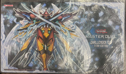 【遊戯王】 プレイマット 粛声なる守護者ローガーディアン (MASTER DUEL CHALLENGER CUP-TITAN EDITION) (袋あり) [遊戯王]