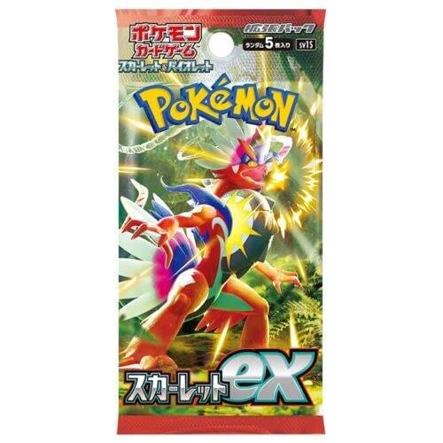 【ポケモンカードゲーム】スカーレットex ≪パック≫