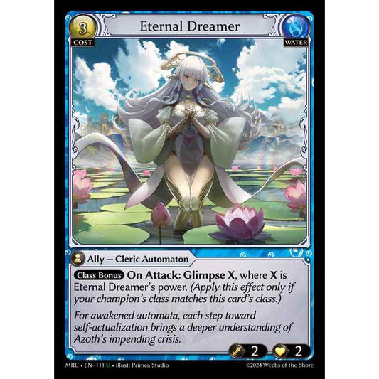 [Alter] [Water] Eternal Dreamer [MRC111-U]  Mercurial Heart Alter Edition - Grand Archive TCG