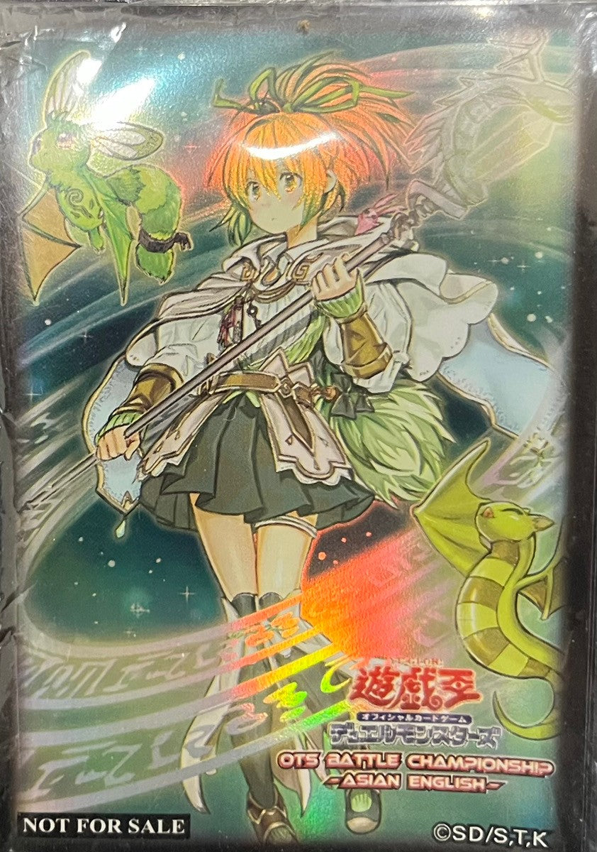 【遊戯王】 スリーブ 風霊媒師ウィン (OTS BATTLE CHAMPIONSHIP-ASIAN ENGLISH-) 70枚 《未開封》[遊戯王]