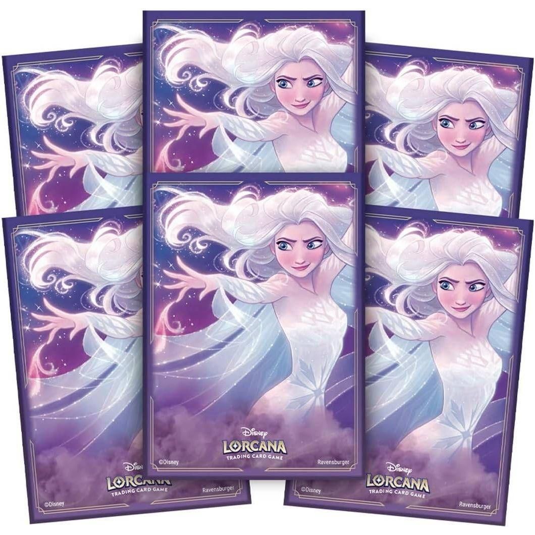 【ディズニー・ロルカナ・TCG】公式カードスリーブ 「エルサ 冬の精霊」 65枚入り