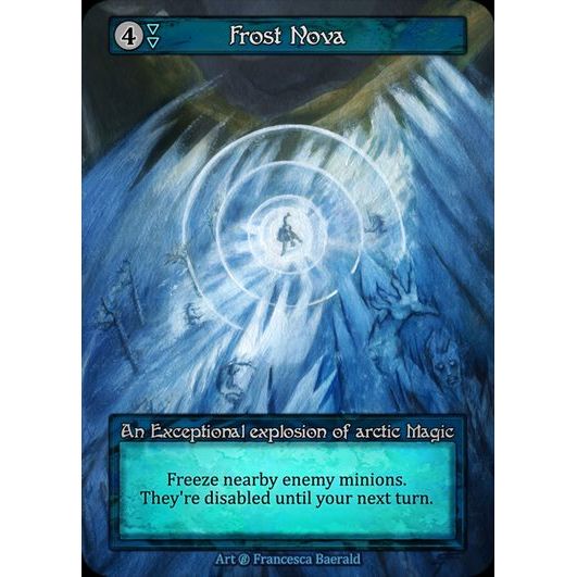 [Water] Frost Nova [beta-Exceptional]

[Sorcery]