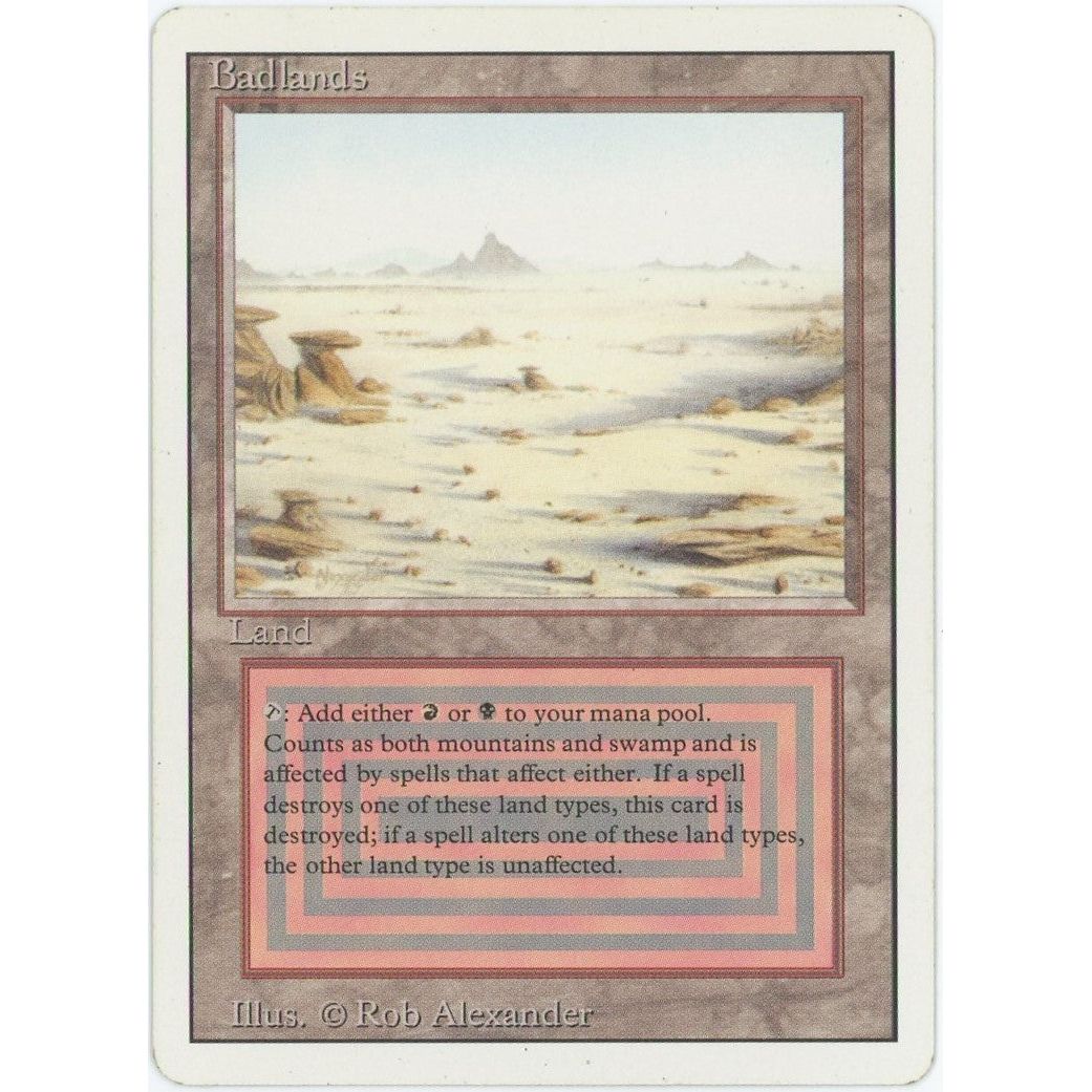 【状態B】【管理1707】Badlands(R)
3ED

[EN][Magic: the Gathering]
}