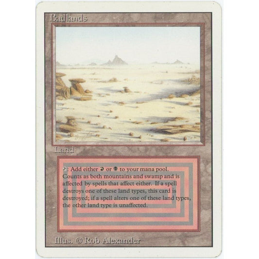 【状態B】【管理1707】Badlands(R)
3ED

[EN][Magic: the Gathering]
}