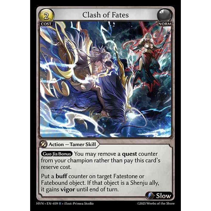 【FOIL】[Norm] Clash of Fates [HVN-039-R][Grand Archive TCG]