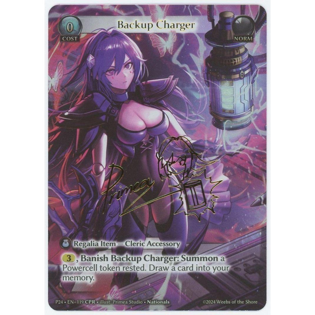 【管理1977】 Backup Charger  (CPR) P24 EN-119[Grand Archive TCG]