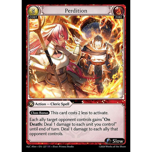 [Alter版] [Fire] Perdition [ALC227-SR]

[Grand Archive TCG]