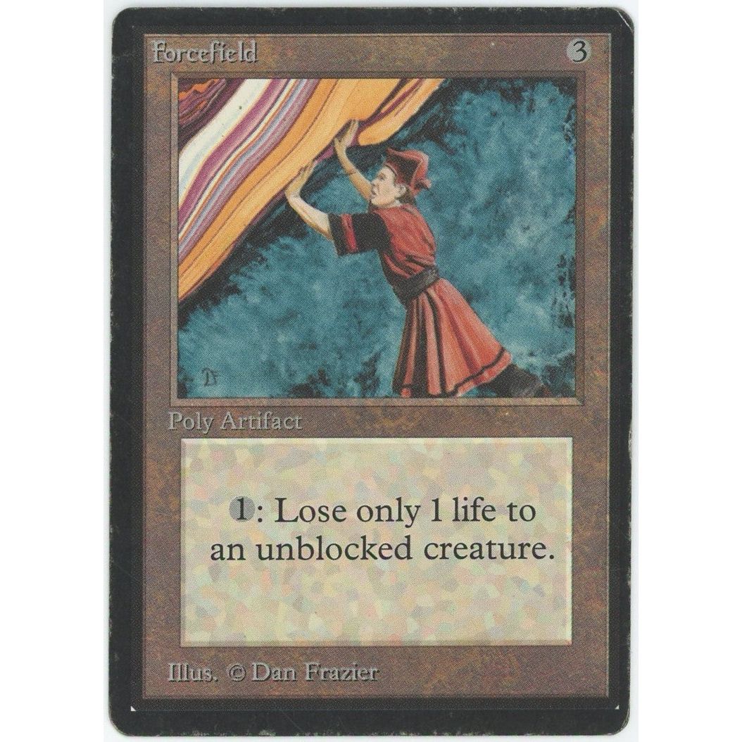 【状態D】 【管理2100】 Forcefield (R) LEB [EN] [Magic: the Gathering]