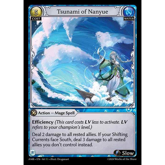 [Water] Tsunami of Nanyue [AMB161-U]

[Grand Archive TCG]