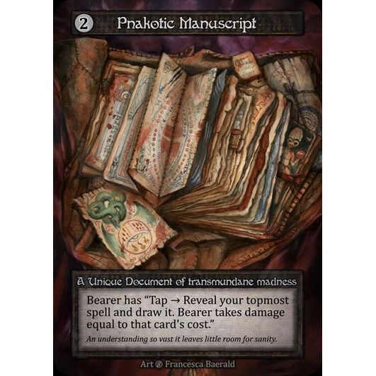 [Artifact] Pnakotic Manuscript [beta-Unique]

[Sorcery]