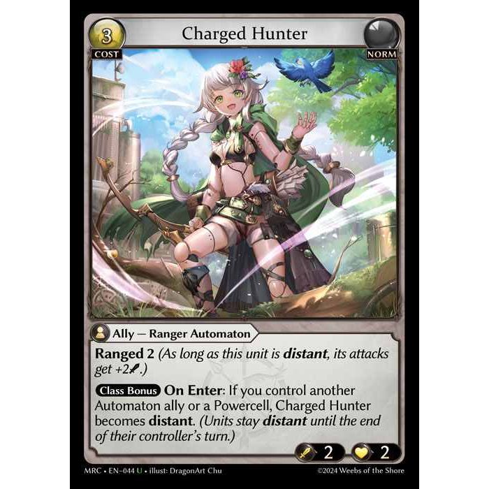[Alter] [Norm] Charged Hunter [MRC044-U]  Mercurial Heart Alter Edition - Grand Archive TCG