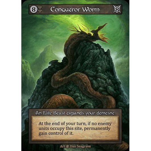 [Earth] Conqueror Worm [beta-Elite]

[Sorcery]