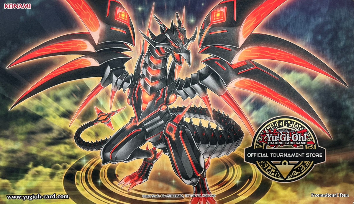【遊戯王】 プレイマット 闇鋼龍 ダークネスメタル (OTS) (袋なし)