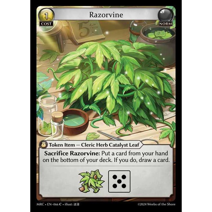 [Alter] [Norm] Razorvine [MRC066-C]  Mercurial Heart Alter Edition - Grand Archive TCG