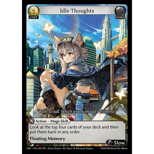 [Norm] Idle Thoughts [GSC005-PR]  Grand Archive TCG