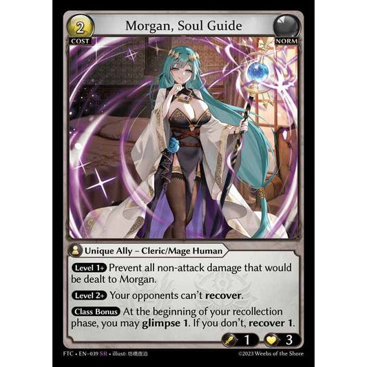 [Norm] Morgan, Soul Guide [FTC039-SR]  Fractured Crown - Grand Archive TCG