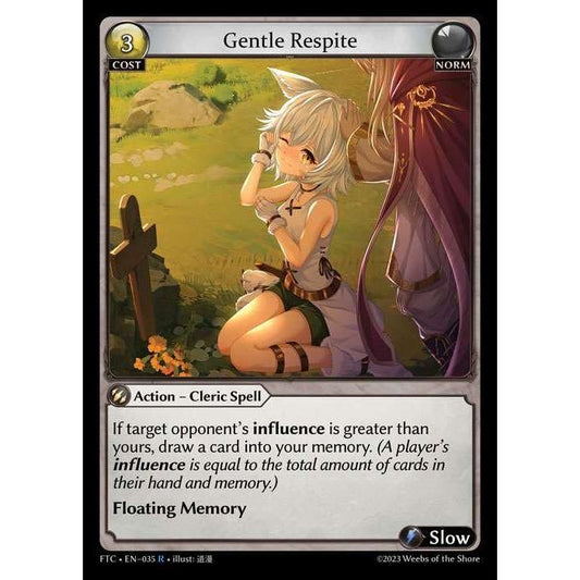 [Norm] Gentle Respite [FTC035-R][Grand Archive TCG]