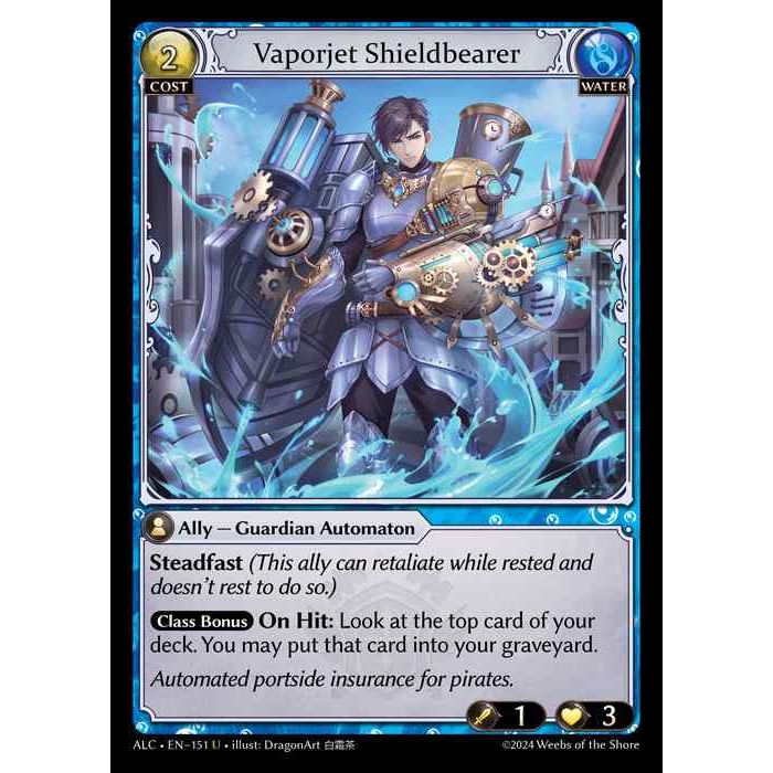 [Alter版] [Water] Vaporjet Shieldbearer [ALC151-U]

[Grand Archive TCG]