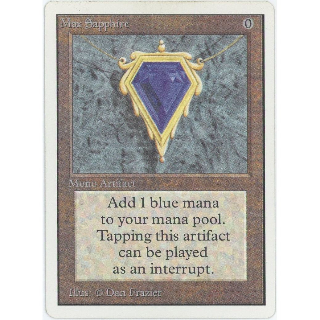 【状態B】【管理1691】Mox Sapphire(R)
2ED

[EN][Magic: the Gathering]
}