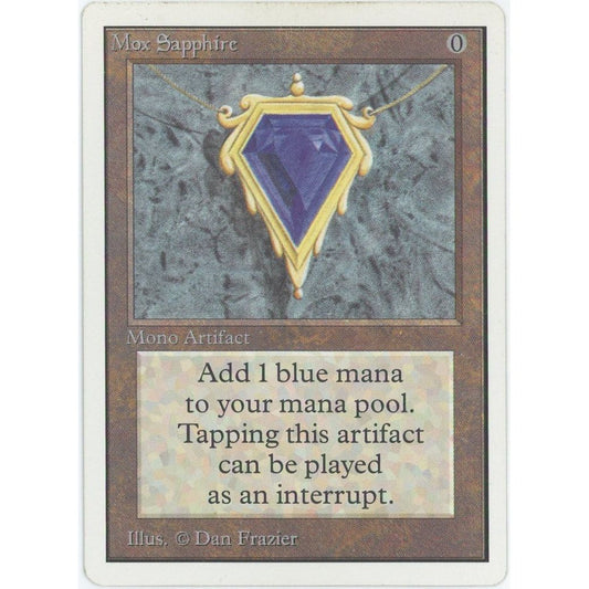 【状態B】【管理1691】Mox Sapphire(R)
2ED

[EN][Magic: the Gathering]
}