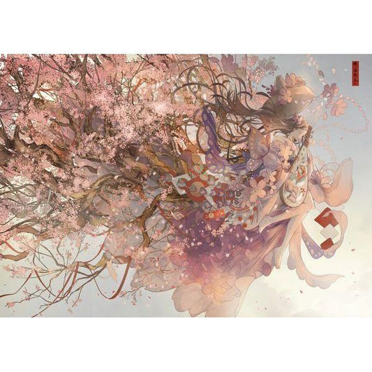 【ゲートルーラー】 アートプレイマット 「千年桜」  - ゲートルーラー