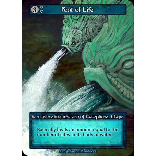 [Water] Font of Life [beta-Exceptional]

[Sorcery]