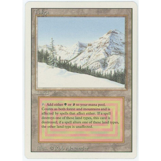 【管理1886】 Taiga (R) 3ED [EN][Magic: the Gathering]