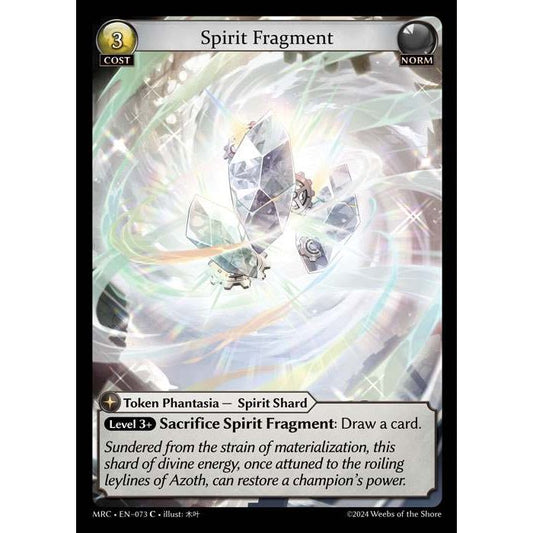 [Alter] 【FOIL】[Norm] Spirit Shard [MRC073-C]  Mercurial Heart Alter Edition - Grand Archive TCG