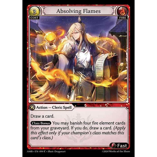 [Fire] Absolving Flames [AMB094-C]

[Grand Archive TCG]