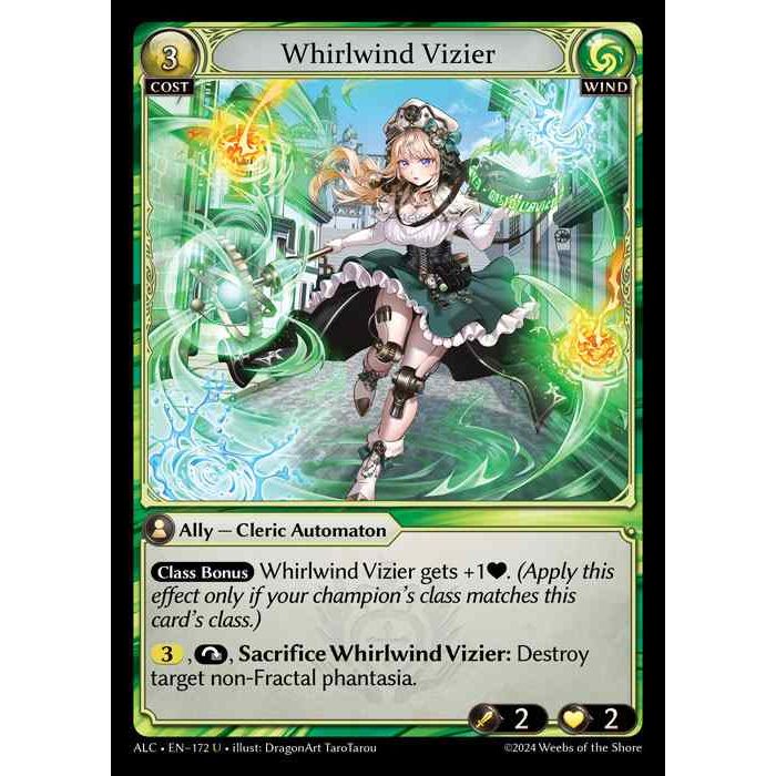 [Alter版] [Wind] Whirlwind Vizier [ALC172-U]

[Grand Archive TCG]