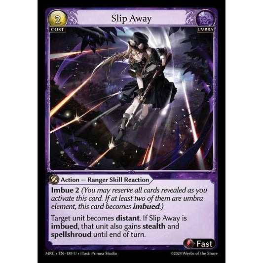 [Alter] [Umbra] Slip Away [MRC189-U]  Mercurial Heart Alter Edition - Grand Archive TCG