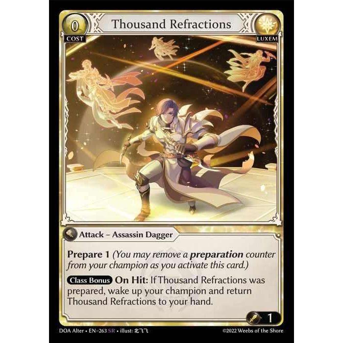 [Luxem] Thousand Refractions [AL-DOA263-SR][Grand Archive TCG]