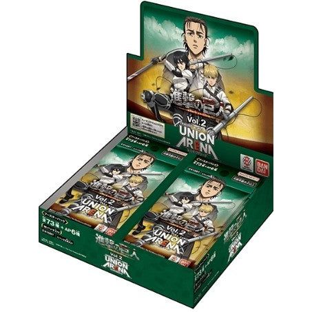 【ユニオンアリーナ】　ブースターパック 進撃の巨人 Vol.2≪BOX≫  - ユニオンアリーナ