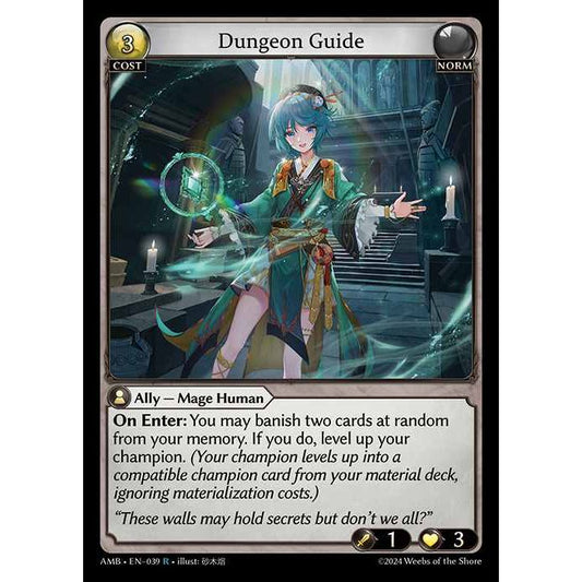 【FOIL】[Norm] Dungeon Guide [AMB039-R]

[Grand Archive TCG]