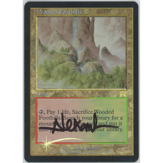 【状態D】【管理1168】樹木茂る山麓/Wooded Foothills(Foil)(R)
ONS

[EN][Magic: the Gathering]